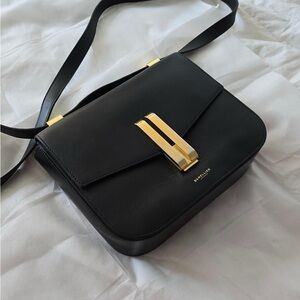 DeMellier The Medium Vancouver Leather Crossbody Bag